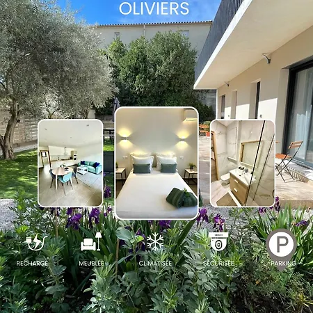 Appartement Les Oliviers à Arles Extérieur photo